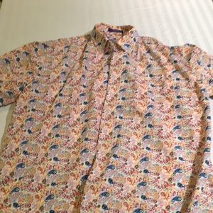 Crazy paisley short sleeve shirt